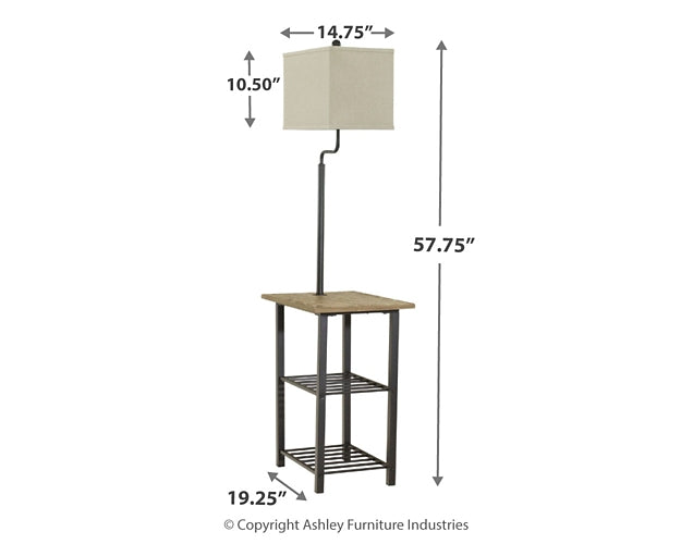 Ashley Express - Shianne Metal Tray Lamp (1/CN)