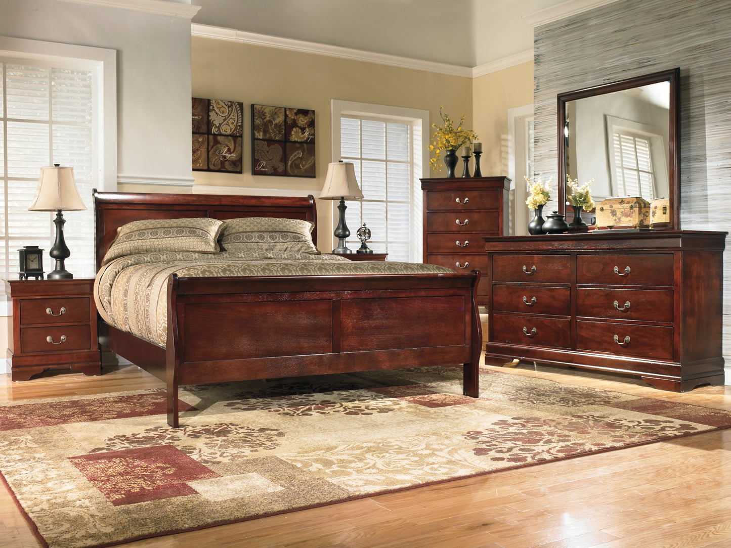Ashley Express - Alisdair Sleigh Bed