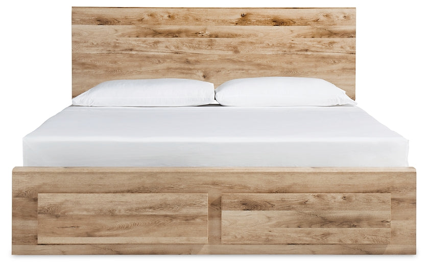 Hyanna Panel Storage Bed With 2 Under Bed Storage Drawers