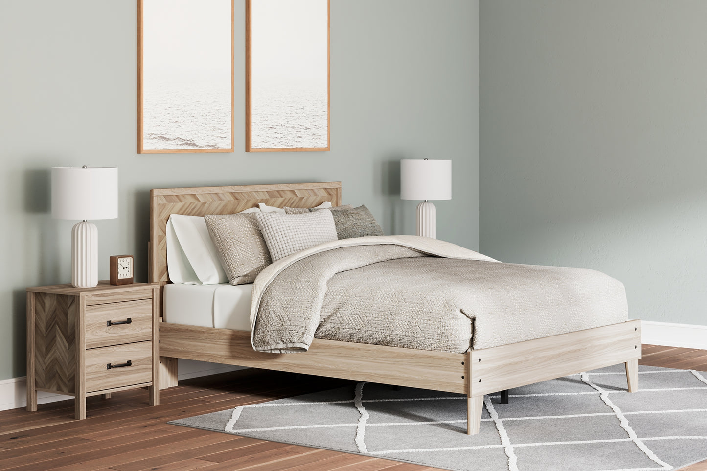 Ashley Express - Battelle Full Panel Platform Bed