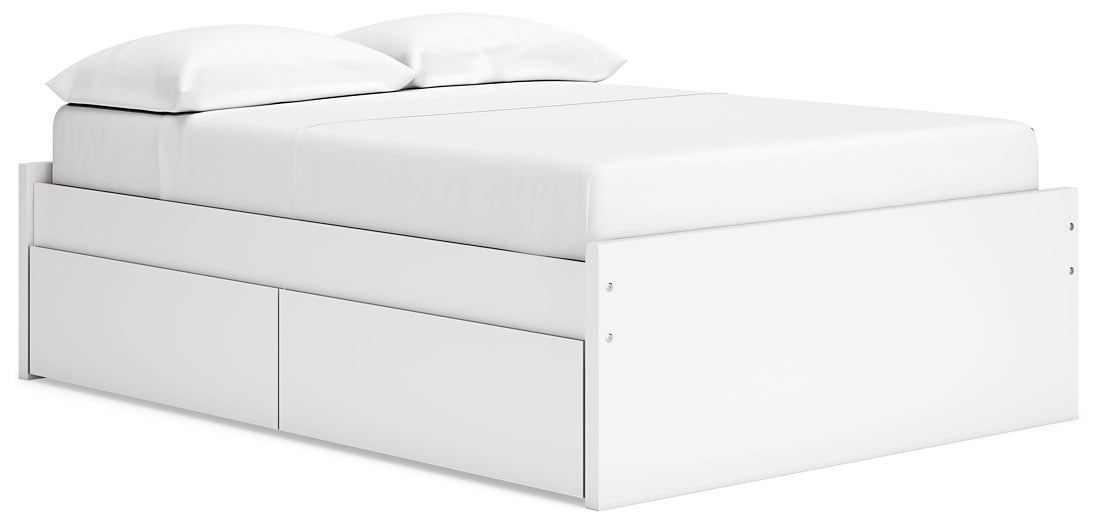 Ashley Express - Onita Platform Bed With 1 Side Storage