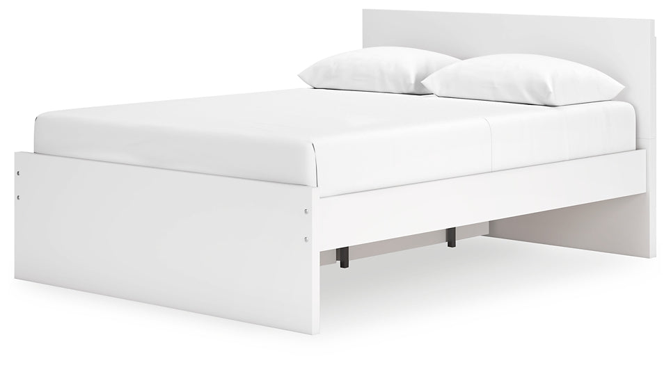 Ashley Express - Onita Panel Platform Bed With 1 Side Storage