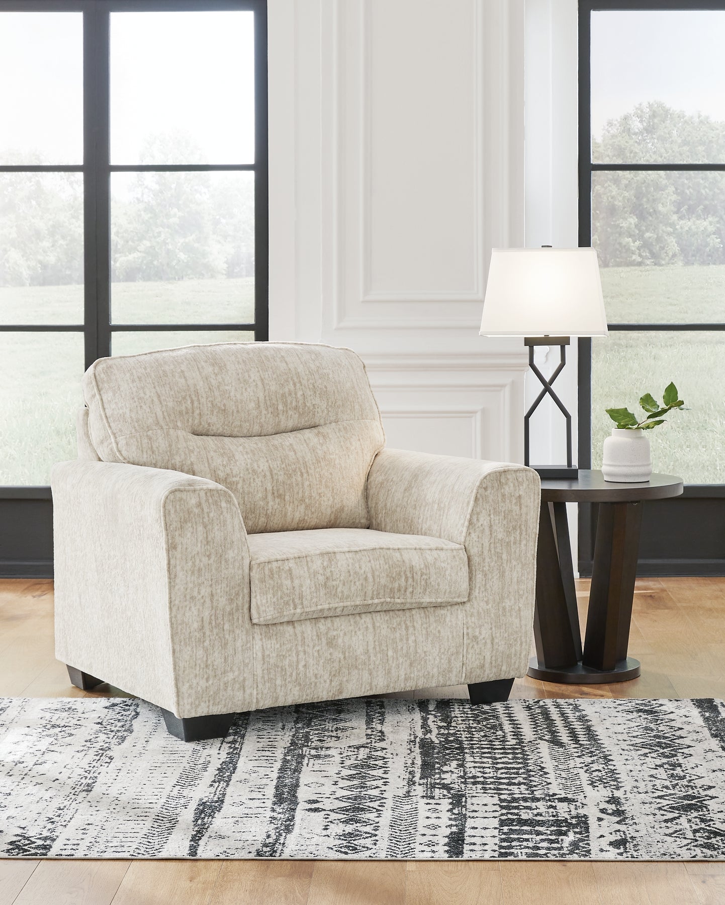 Chair and Ottoman