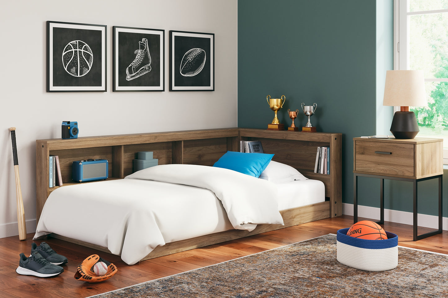 Ashley Express - Deanlow Bookcase Storage Bed