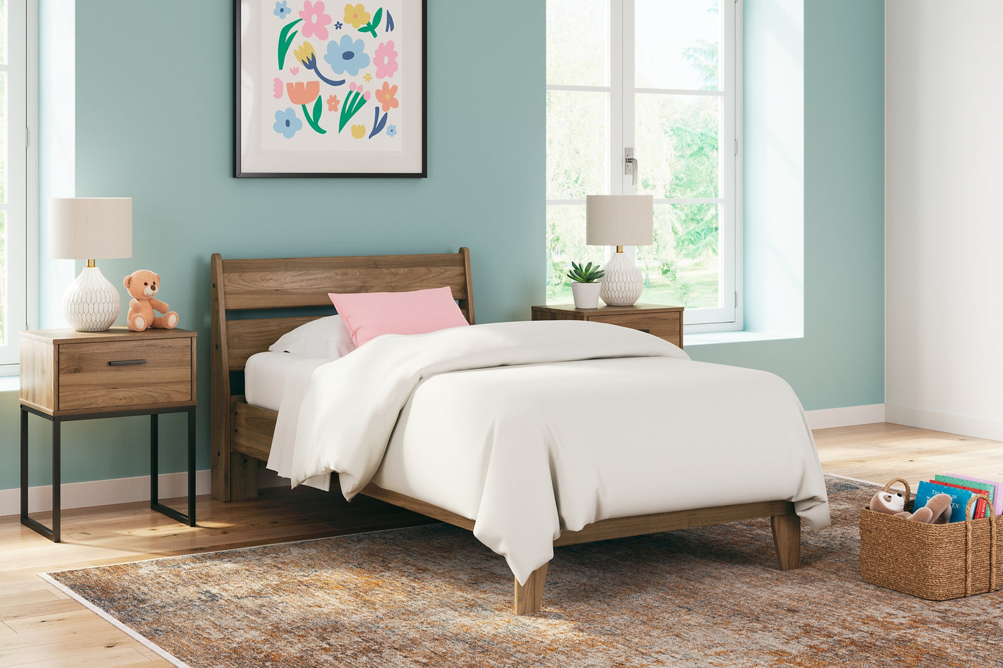 Ashley Express - Deanlow Platform Panel Bed