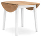 Ashley Express - Gesthaven Round DRM Drop Leaf Table