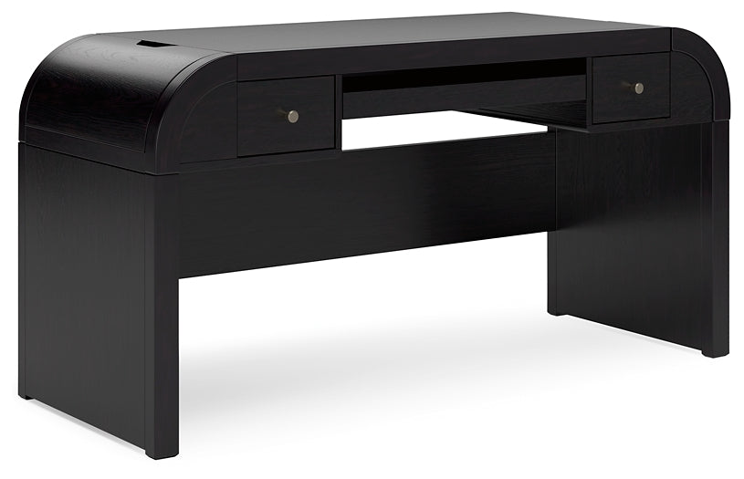 Ashley Express - Rowanbeck Home Office Desk with Chair