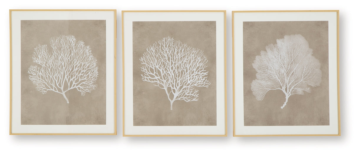 Ashley Express - Hendridge Wall Art Set (3/CN)