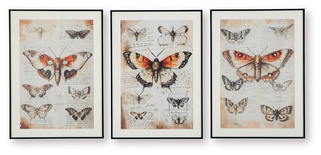 Ashley Express - Jossletts Wall Art Set (3/CN)