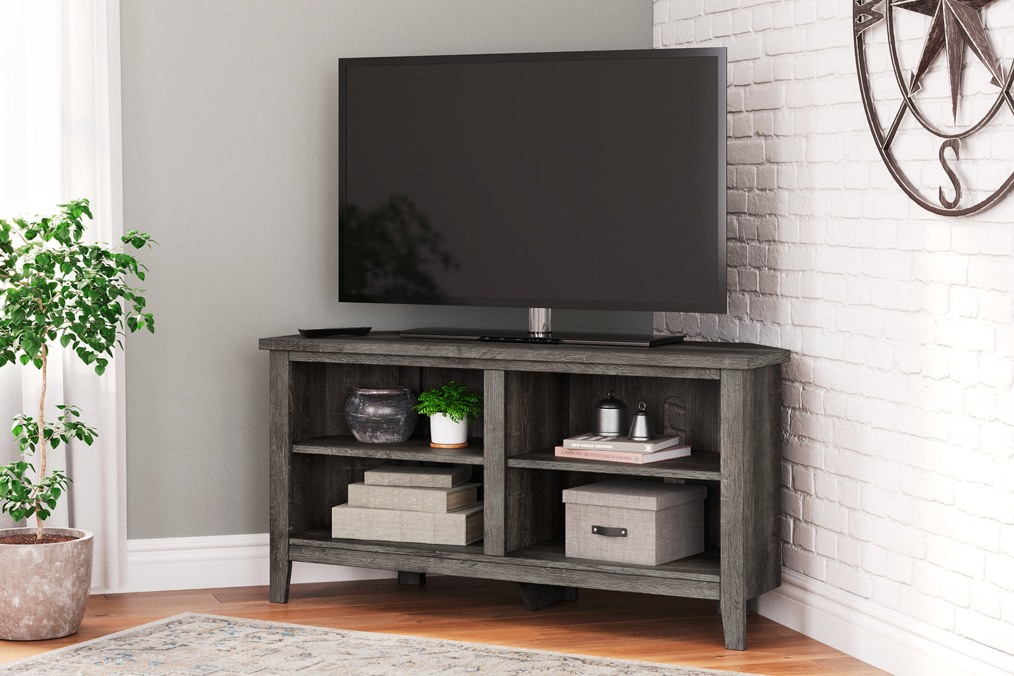 Ashley Express - Arlenbry Small Corner TV Stand