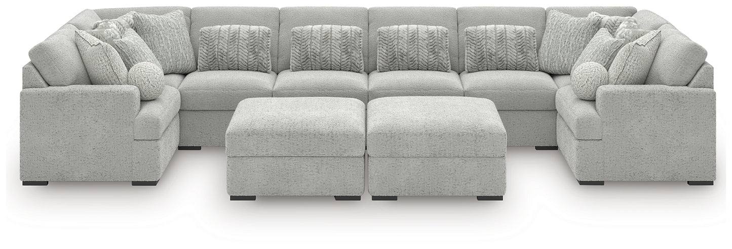 Cuddle Plush 10-Piece Sectional
