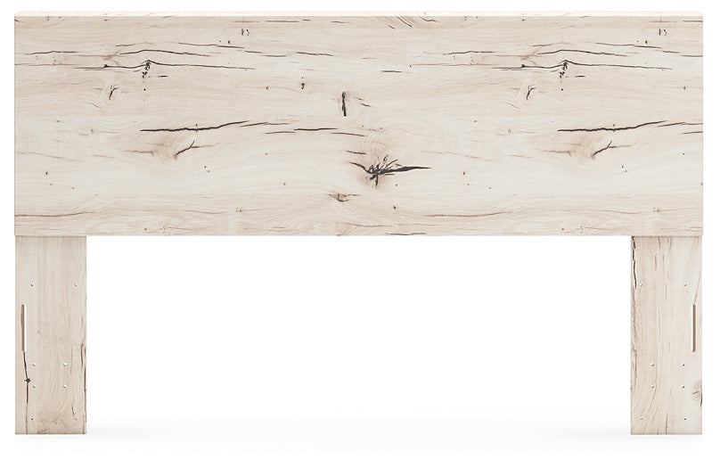 Lawroy King Panel Headboard with Mirrored Dresser and Chest