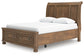 Feddinger Queen Storage Sleigh Bed with Mirrored Dresser and Chest