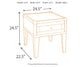 Ashley Express - Todoe Rectangular End Table