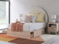 Arloster Full Upholstered Panel Bed with Storage