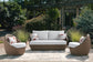 Double Point Love/Swivel Chairs Set (3/CN)