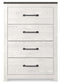 Gerridan Queen Panel Bed, Dresser, Mirror, Chest and Nightstand