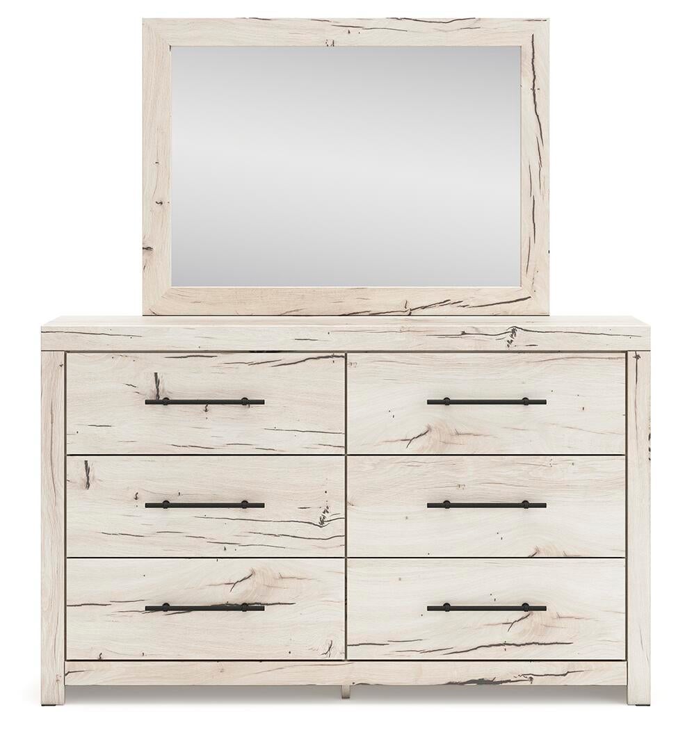 Lawroy Queen Panel Headboard, Dresser and Mirror