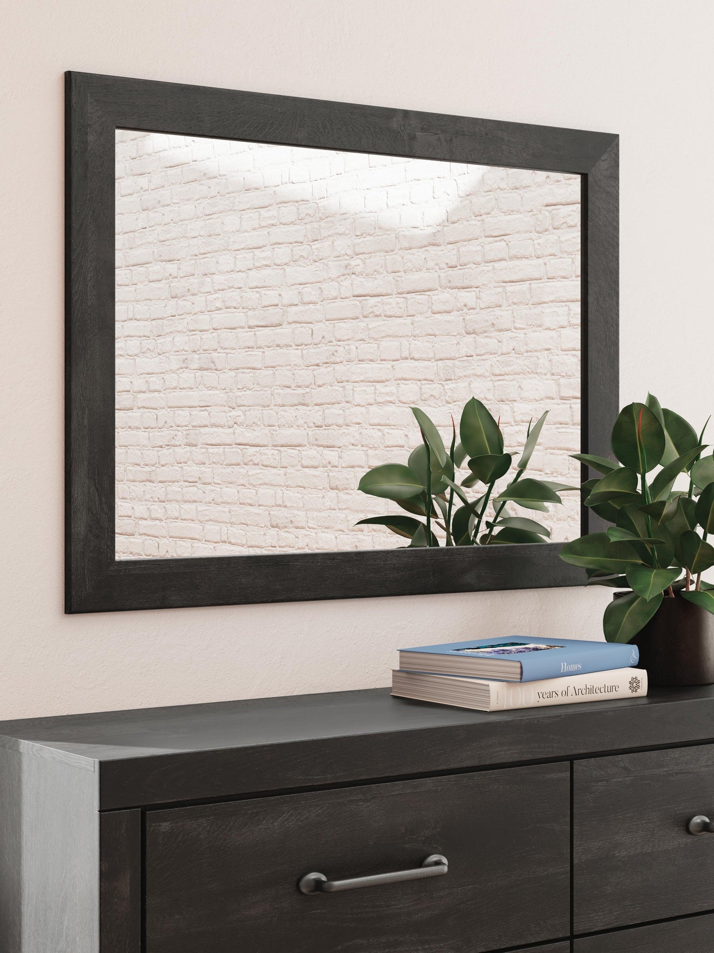Hollivern Full Panel Storage Bed, Dresser, Mirror, Chest and Nightstand