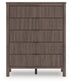 Pamytta Queen Upholstered Panel Bed, Dresser, Mirror and Nightstand