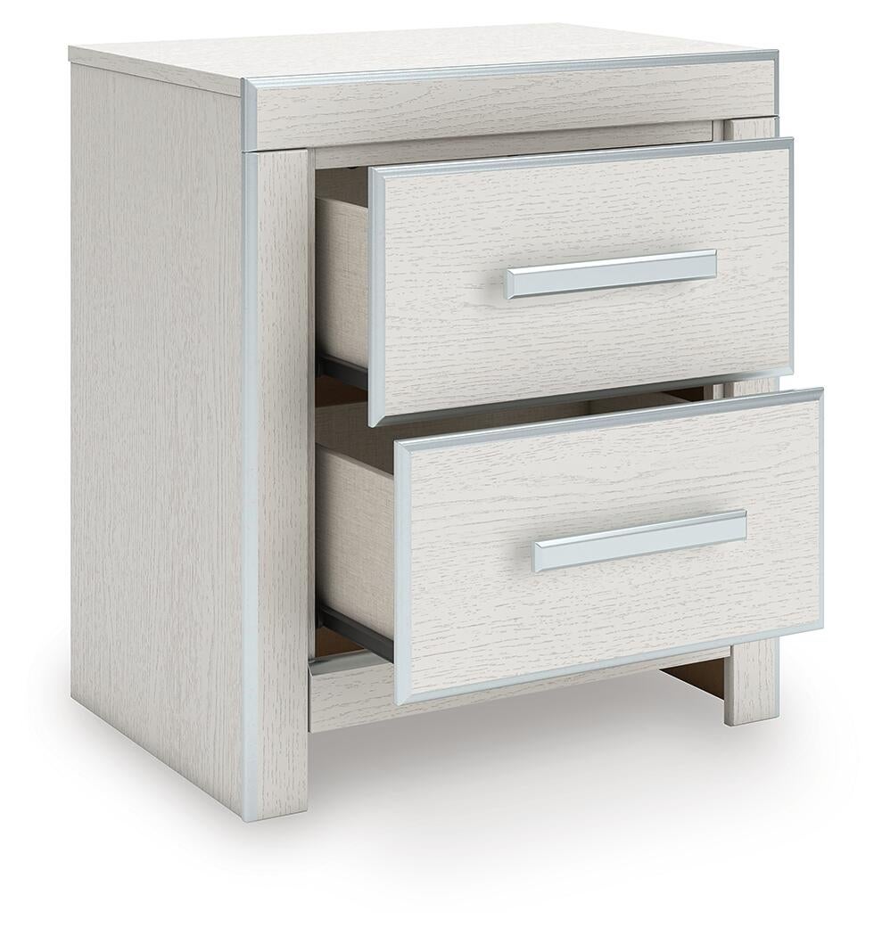 Zuraleus King Upholstered Bed, Dresser, Mirror, Chest and Nightstand