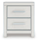 Zuraleus King Upholstered Panel Platform Storage Bed, Dresser, Mirror and Nightstand