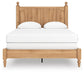 Aleaport Queen Panel Bed with Mirrored Dresser