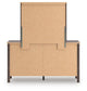 Pamytta Queen Panel Bed, Dresser, Mirror and Nightstand