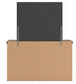 Garistyn Queen Panel Storage Bed, Dresser, Mirror, Chest and Nightstand
