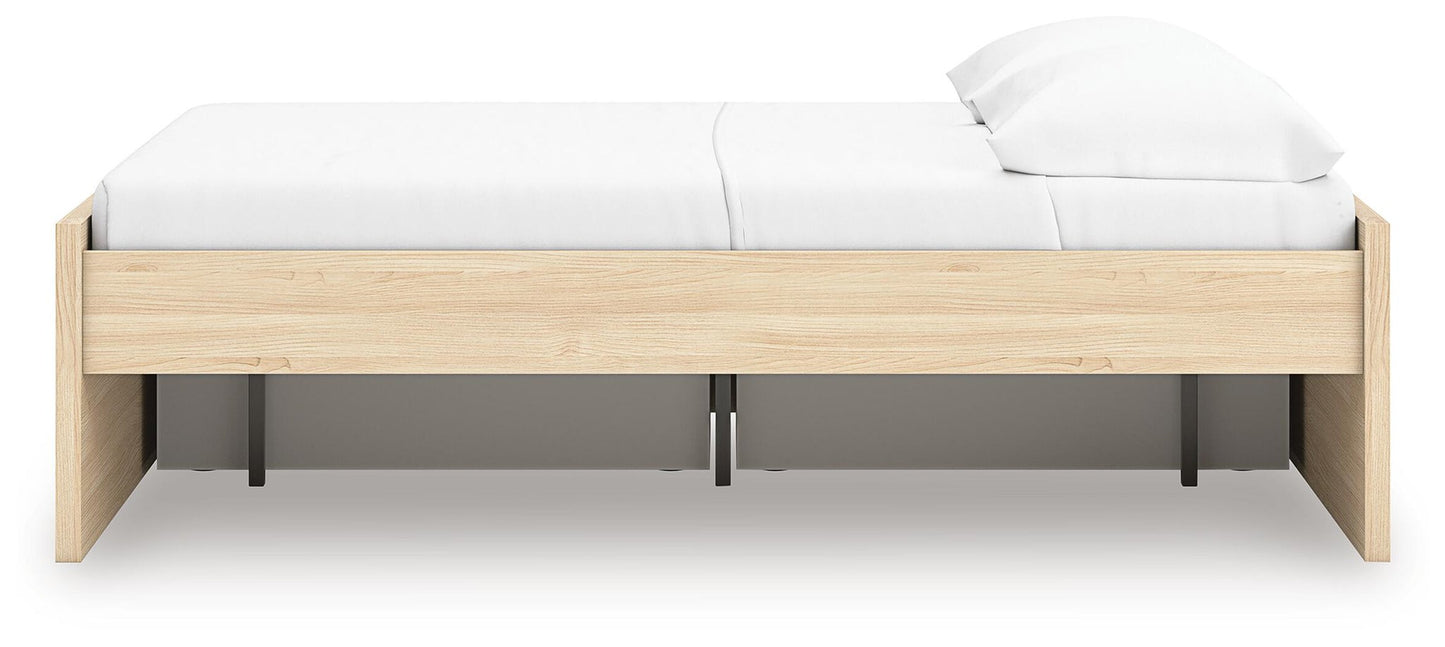 Ashley Express - Onita Full Platform Bed with 1 Side Storage