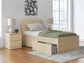 Ashley Express - Onita Twin Panel Platform Bed with 1 Side Storage