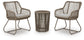 Ashley Express - Majors Beach Chairs w/CUSH/Table Set (3/CN)