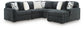 Midnight-Madness 5-Piece Sectional with Chaise