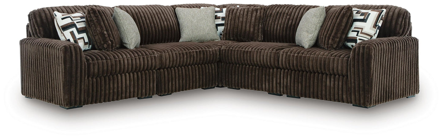 Midnight-Madness 5-Piece Sectional