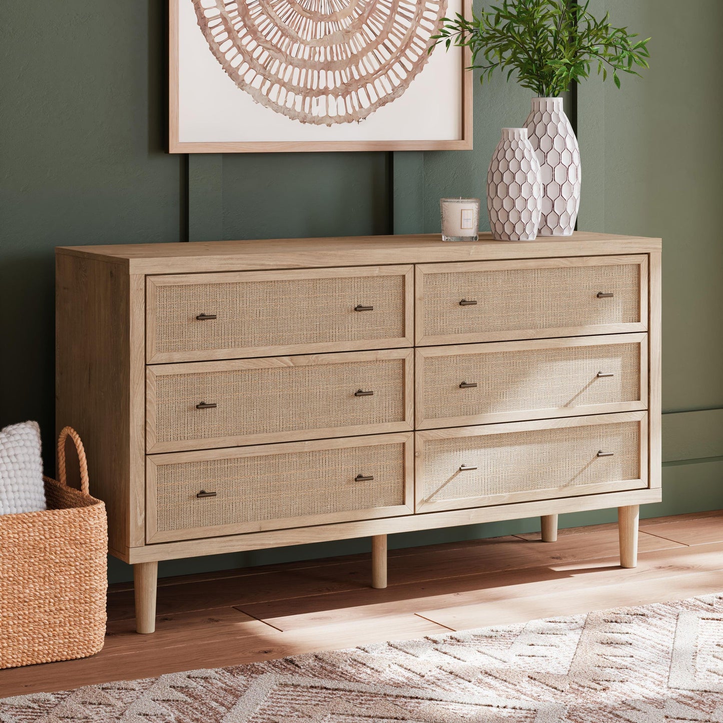 Cielden Six Drawer Dresser
