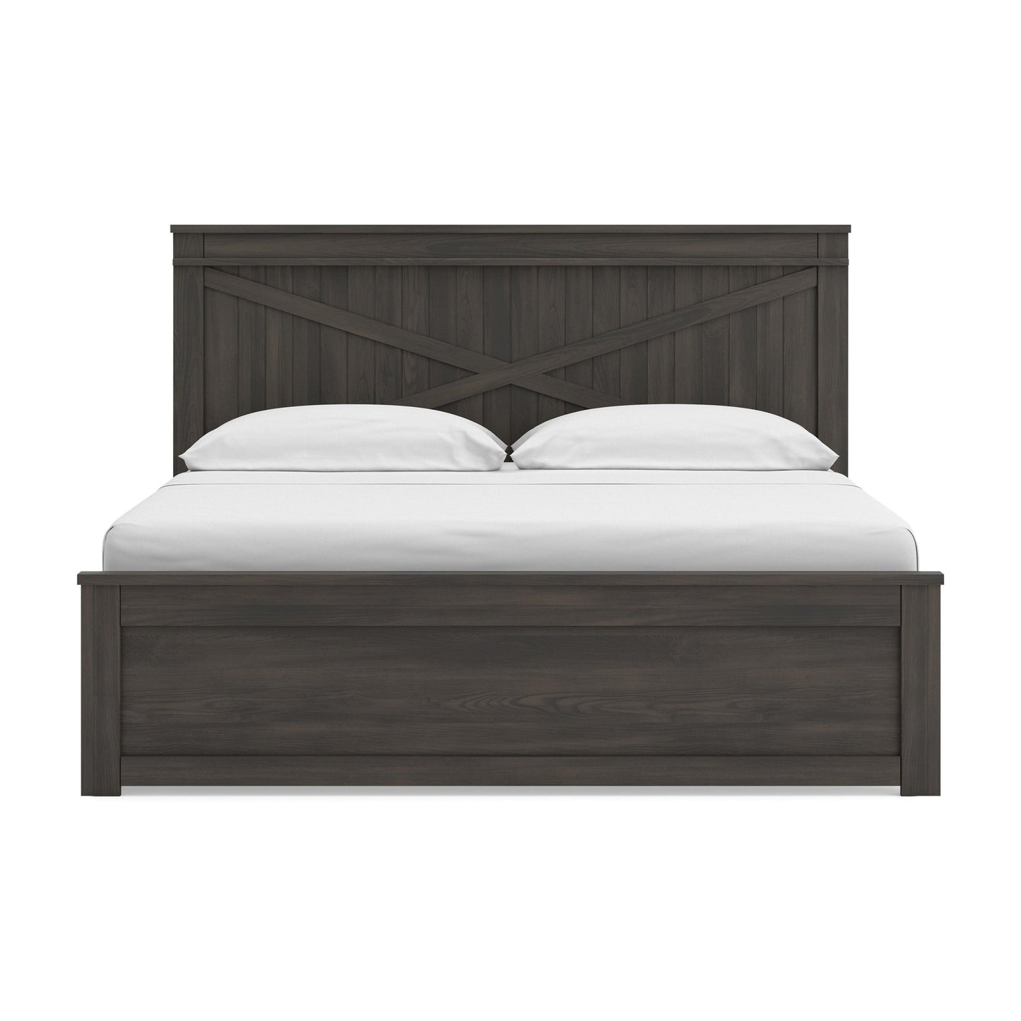 Vonitta Bay King Panel Platform Bed with Storage