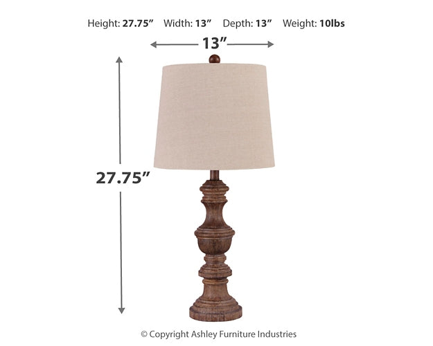 Ashley Express - Magaly Poly Table Lamp (2/CN)