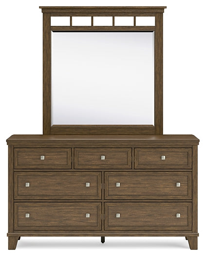 Shawbeck Dresser and Mirror